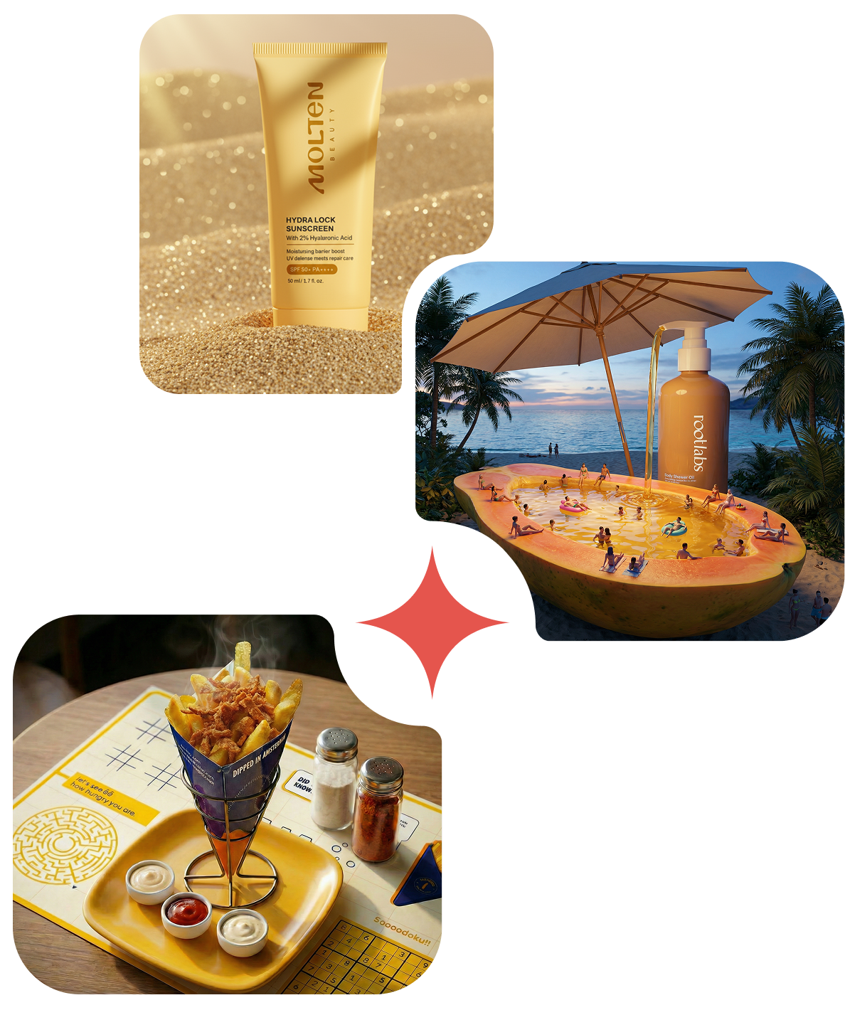 AI-generated content examples
